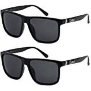 2 Pack 91055 Black Locs Sunglasses FREE SHIPPING
